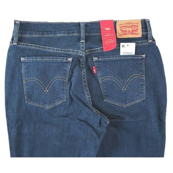 LEVI'S 515 Womens Boot Cut Stretch Denim Jeans - S - Picture 3 of 4
